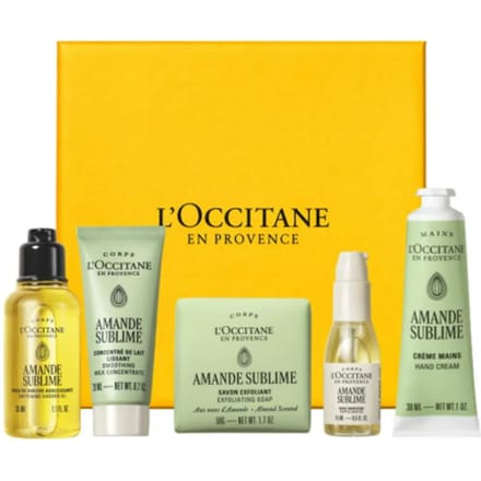 L'Occitane Almond Sublime Routine Giftset 150 ml - 5 producten