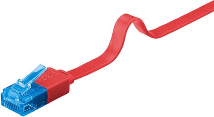Wentronic CAT6A Netwerkkabel - RJ45 - Rood - 3 m