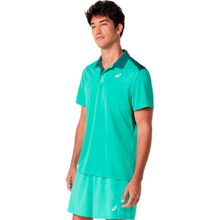 ASICS Court Polo Heren-groen