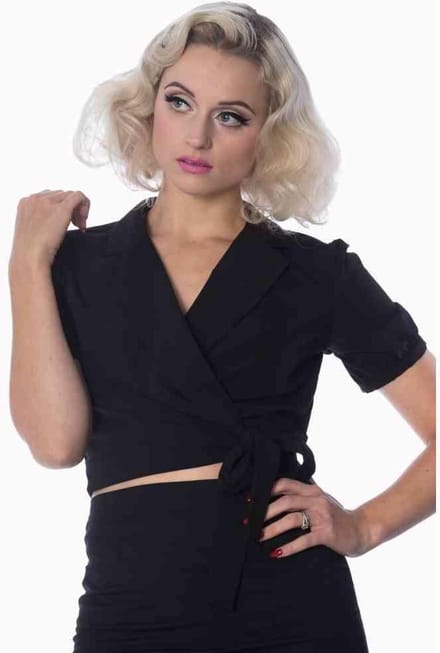 Dancing Days - HAPPY DAYS Top - S - Zwart