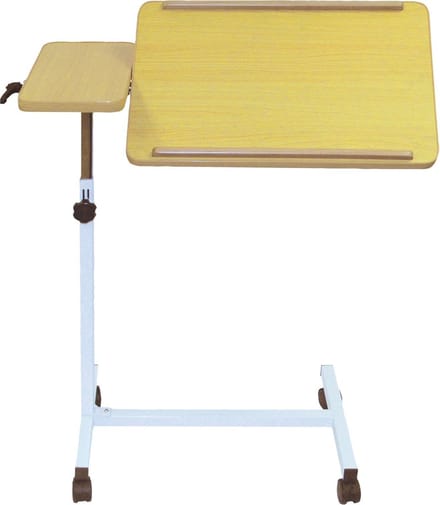 Aidapt Bedtafel - Verrijdbaar & verstelbaar - Wit