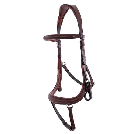 Trust Hoofdstel Lisbon Bruin/Silver - Full | Zilver | Hoofdstel paard