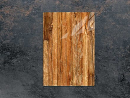 TMK ArtDeko - Snijplank - 35x52 cm - Gehard Glas - Houtprint