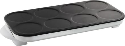crêpemaker 1500w 8x12cm multi pannenkoeken - domoclip - doc186