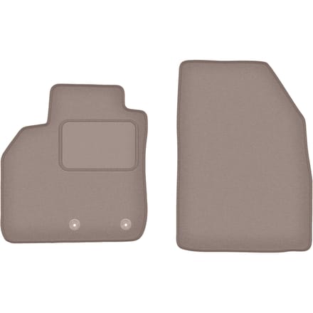Beige voormatten voor: Renault Scenic III minivan (2009-2016)