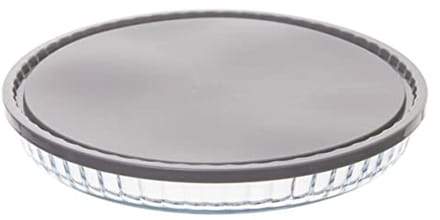 Omgoods - Glazen Taartplaat met Deksel 27 cm