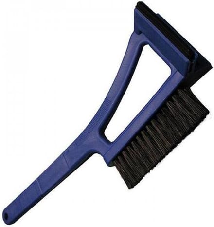 ProPlus Sneeuwborstel met IJskrabber 37 cm – Voor Autoruiten in de Winter – Geïntegreerde Krabber – Blauw
