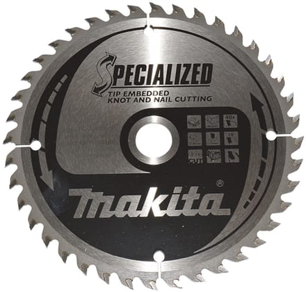 Makita B-33168 SPECIALIZED B-33168 Cirkelzaagblad 165 x 20 x 2.0 mm Aantal tanden: 40 1 stuk(s)