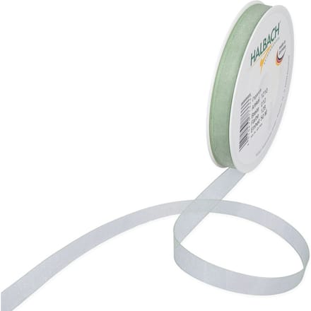 Organza lint, 10 mm - Mint