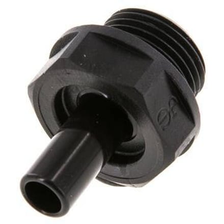 8mm x G3/8'' insteekfitting POM buitendraad NBR [5 Stuks]