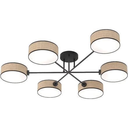 Plafondlamp Emibig Lighting Maga 6