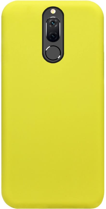 ADEL Siliconen Back Cover Softcase Hoesje Geschikt voor Huawei Mate 10 Lite - Geel