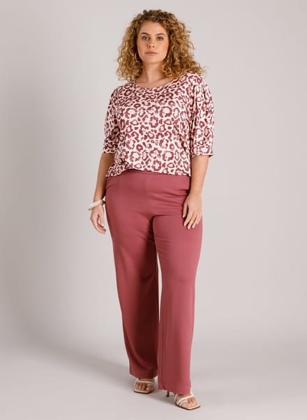 YEST CURVE Nadeche Essential Bottoms - Plum - maat WX-0(44) / L32