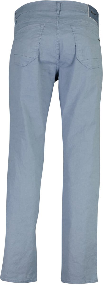 Brax Chuck broek blauw slim fit zomer