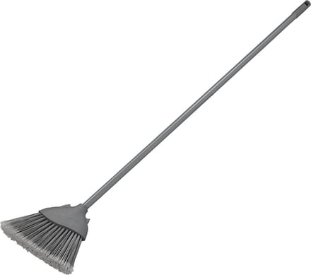 ProPlus Tentbezem - 134 cm - Nylon borstelharen - Veger met Steel - Staal - Grijs