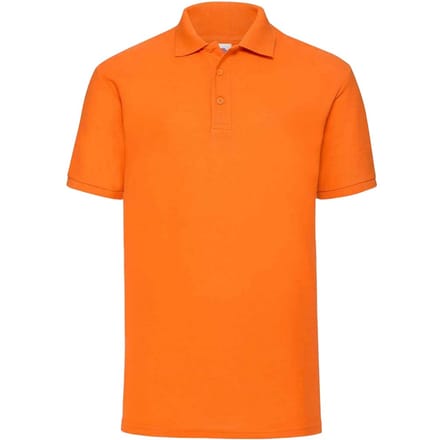 Fruit of the Loom Heren 65/35 Poloshirt (Oranje)