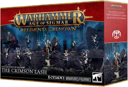 Beeldje Games Workshop Warhammer AoS - Daughters of Khaine Le Fouet Pourpre