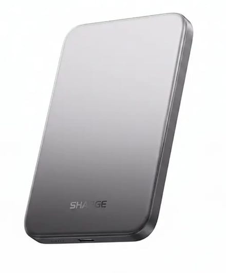 SHARGE Magnetic Wireless Power Bank 10000 mAh 30W Zwart