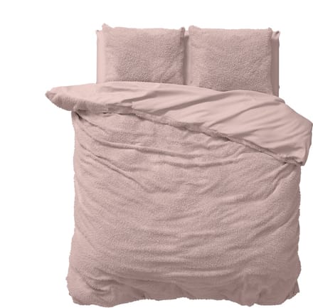 Sleeptime Teddy Dekbedovertrek - 240x200/220 + 2 kussenslopen 60x70 - Roze - Eenpersoons
