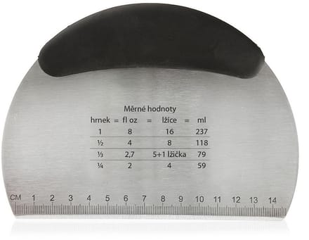 Orion - Universele Keukenspatel - Roestvrijstalen Mes - 16 cm - Antislip Handvat