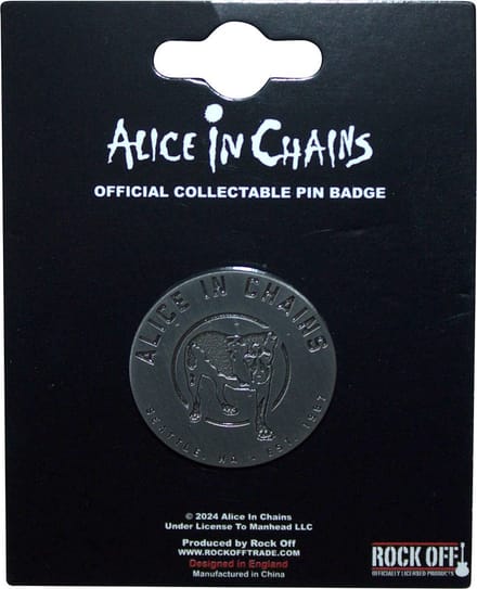 Alice In Chains - Three-Legged Dog Pin - Zilverkleurig