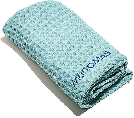 Muitomas Haarhanddoek – Super absorberend - Sneldrogend - Elegante kleur - Lichtgewicht & compact - Blauw