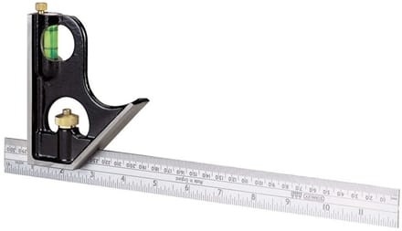 Stanley 0-46-151 Serie - Universele Hoekmeter - 300mm - Libella - Gietijzeren Behuizing