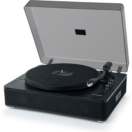 Muse MT-106WB - Stereo platenspeler met bluetooth en encoding-functie, zwart