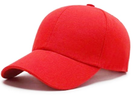 BamBella ® - Pet - Rood - zonneklep zonnehoedje volwassenen hoed muts