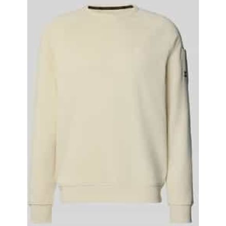 Sweatshirt met labelpatch