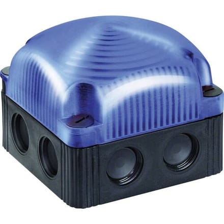 Werma Signaltechnik Signaallamp LED 853.500.55 853.500.55 Blauw Continulicht 24 V/DC