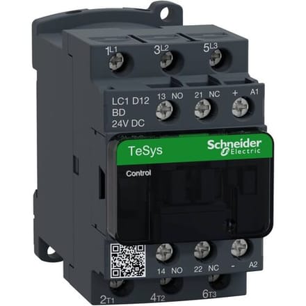 Schneider Electric LC1D12BD Contactor 1x NO, 1x NC 1 stuk(s)