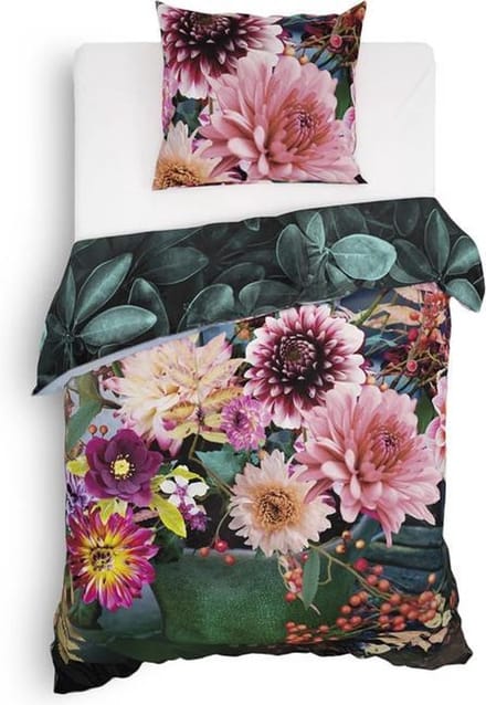 Heckett & Lane Novia Dekbedovertrek - Eenpersoons - 140x200/220 cm - Multi