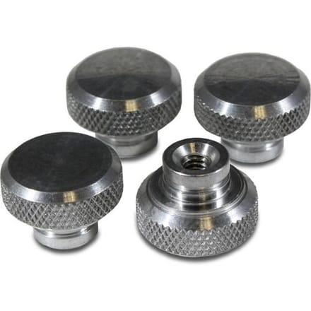 Hammond Electronics 1421C Vleugelmoer Aluminium Natuur 4 stuk(s)