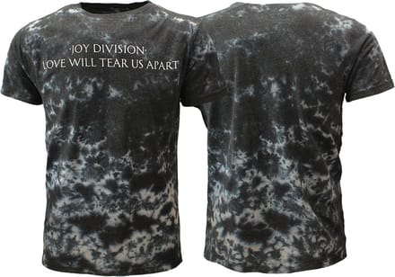 Joy Division Love Will Tear Us Apart Dip Dye T-Shirt - Officiële Merchandise - M