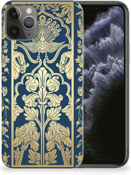 Apple iPhone 11 Pro TPU Case Beige Flowers