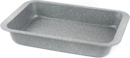 Koolstofstaal Braadpan met Marmeren Effect 36cm - Antiaanbak, Ovenbestendig tot 220°C