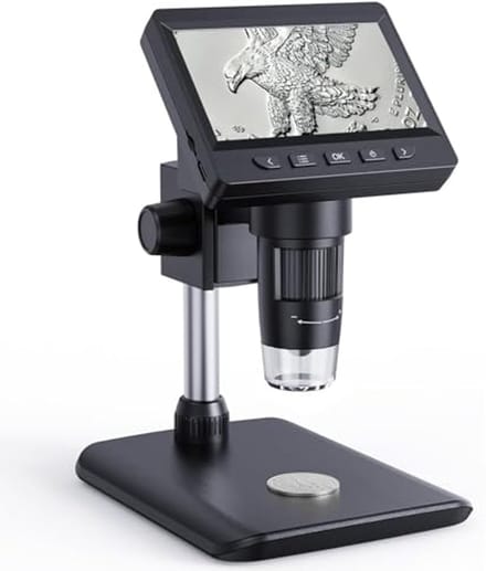 Digitale LCD Microscoop met 1000x Zoom en 8 LED Verlichting