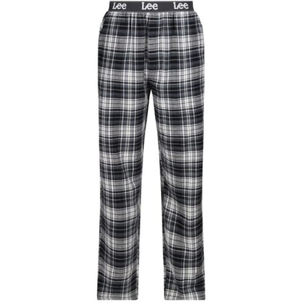 Lee geweven broek Rio zwart/wit geruit S