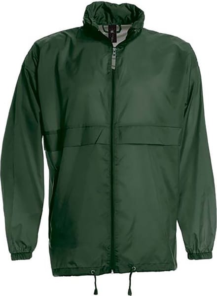 B&C Sirocco Heren Lichte Jas / Heren Jassen (Donker groen)