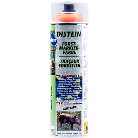 Distein fluor markeerverf hout oranje