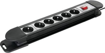 Relectric Stekkerdoos – 6-voudig - 1,5 meter - 3700W - Randaarde