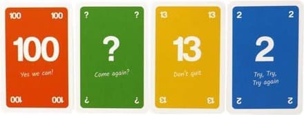 Scrum Planning Poker kaarten