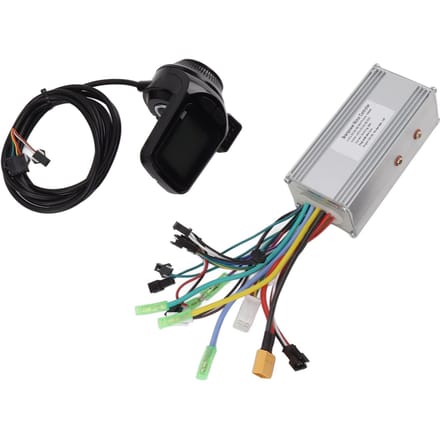 Elektrische Fiets Controller Kit 36V 48V 60V 1000W 38A Sinusgolf 3 Modus Borstelloze Controller 886 Duim black