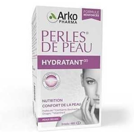 Arkopharma Perles de Peau Hydratant 180 Capsules