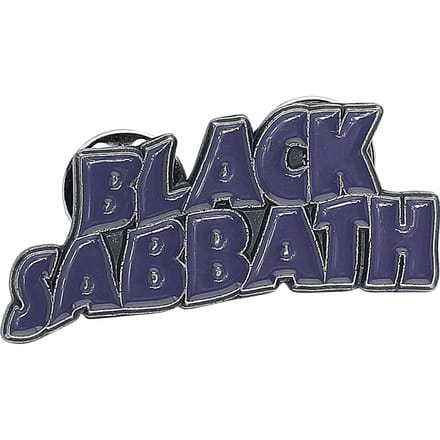 Black Sabbath Purple Wavy Logo Unisex Speld - paars - Standard