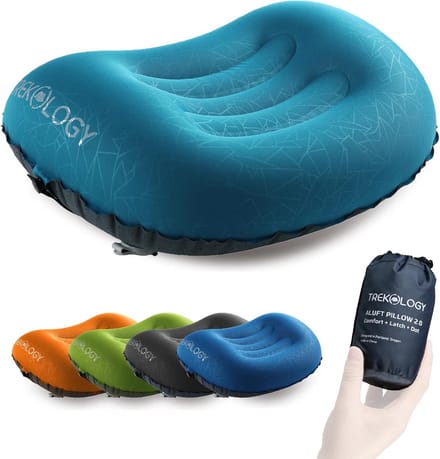Ergonomisch inflatable kussen voor camping en reizen