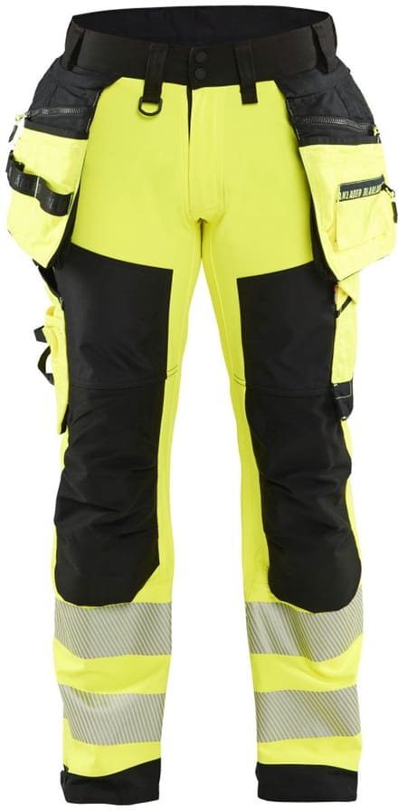 Blaklader 1820-2513 Softshell Werkbroek High Vis - High Vis Geel/Zwart - D112