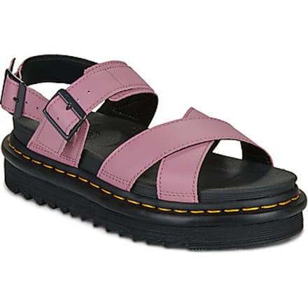 Platte sandalen Dr. Martens Voss II Sandal Dusty Rose Athena
