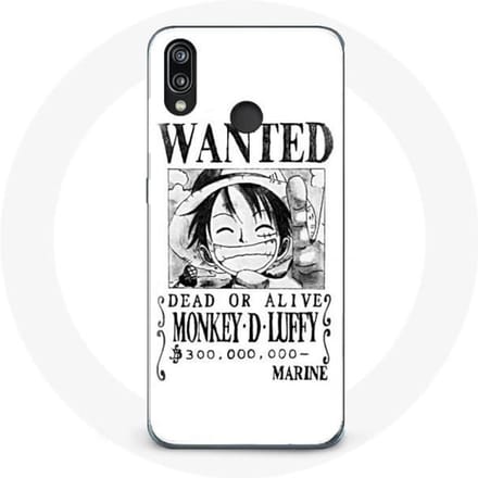 Coque - Huawei - P20 Lite - One Piece Manga - Souple - Blanche - Protection blanc